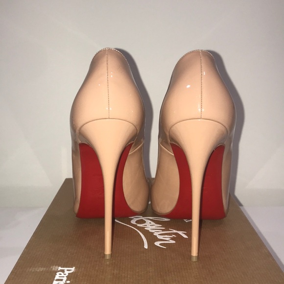 Christian Louboutin So Kate 120 Patent Nude 37 - Picture 5 of 8